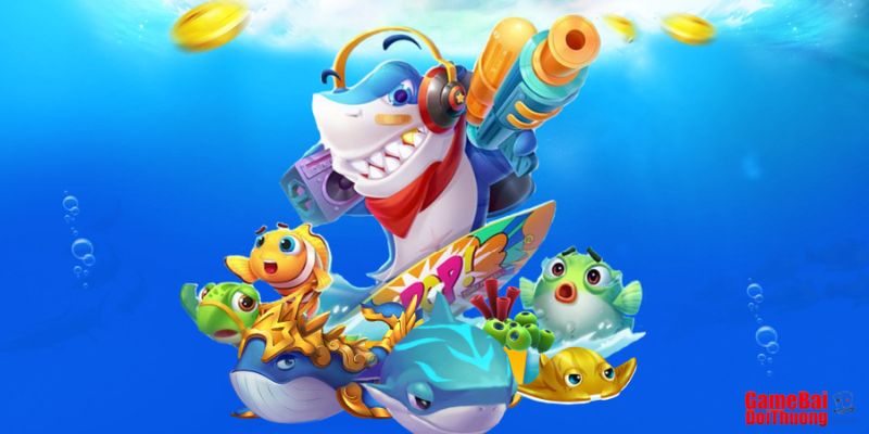 Mỗi phòng chơi được cổng game xây dựng hoàn mỹ với nhiều loài sinh vật khác nhau